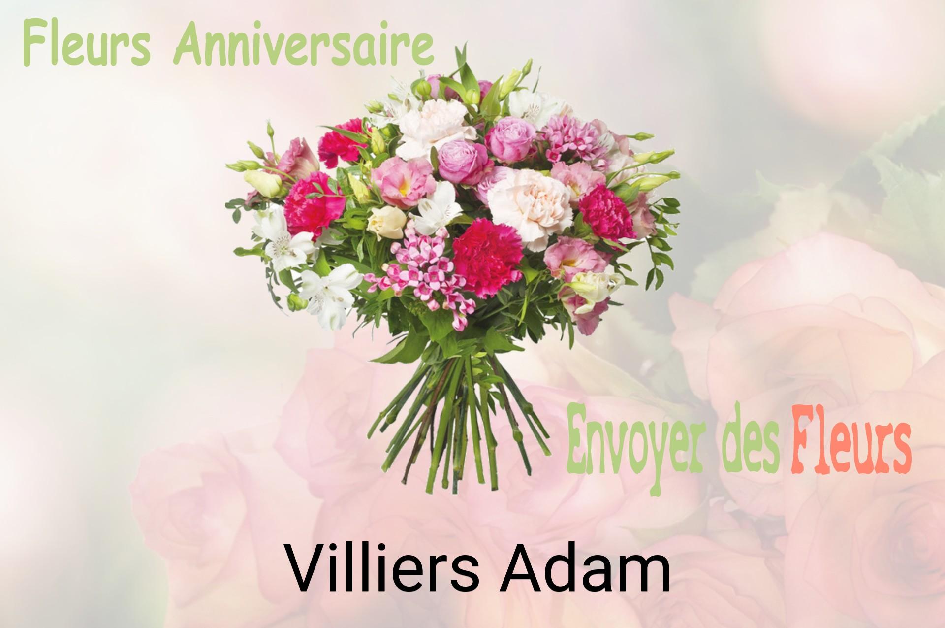 Bouquet de fleurs d’anniversaire livré à Villiers-Adam
