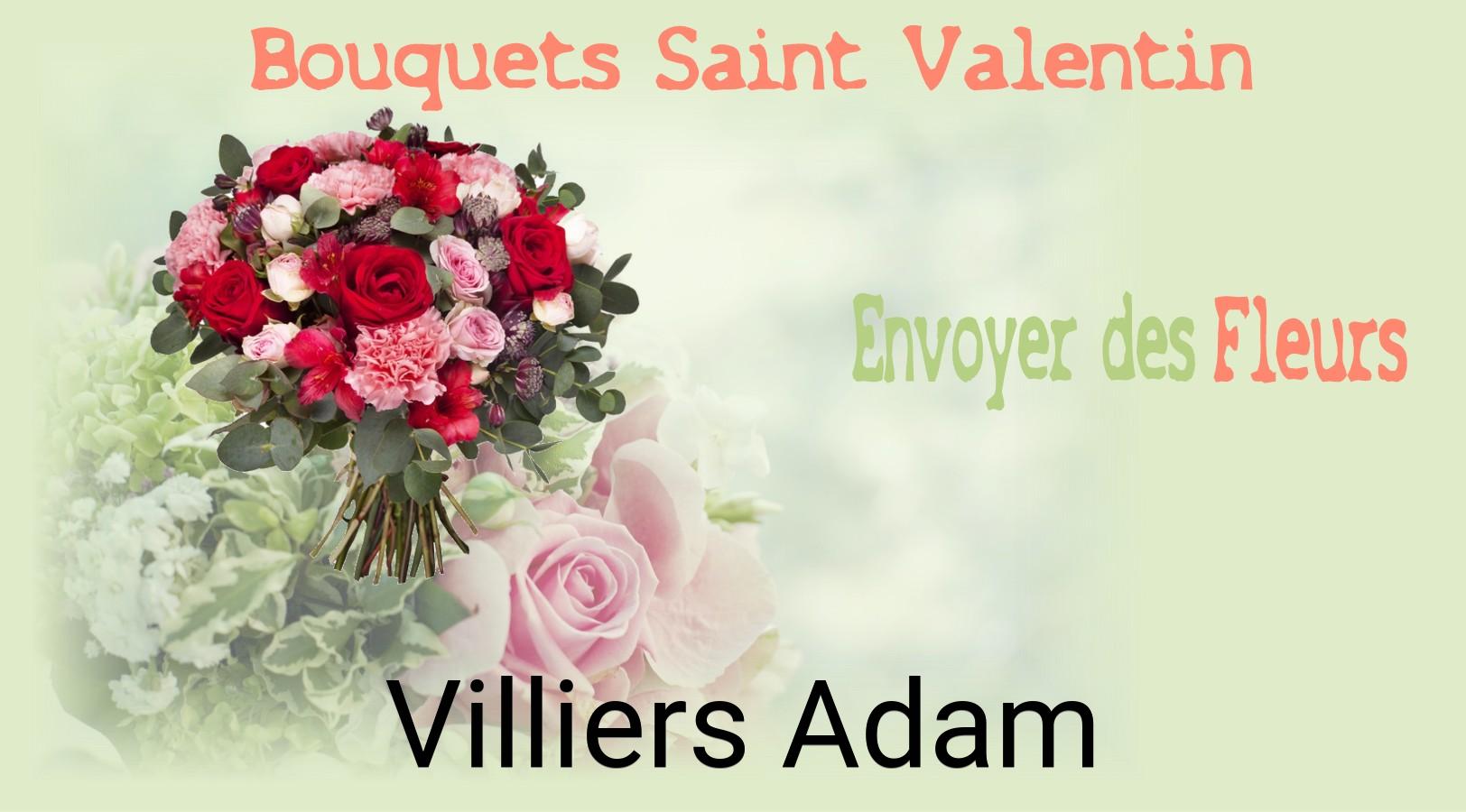 Roses de Saint-Valentin livrées à Villiers-Adam